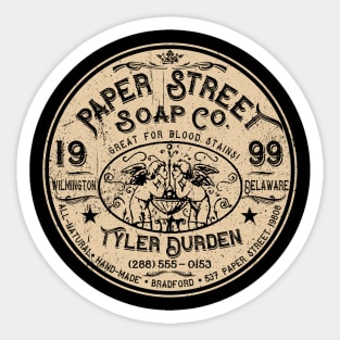 Paper Street Soap Company Soap Label Sticker